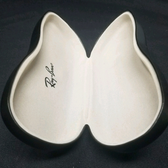 RAY-BAN GLASSES/SUNGLASSES BLACK CASE - CASE ONLY - Picture 6 of 7